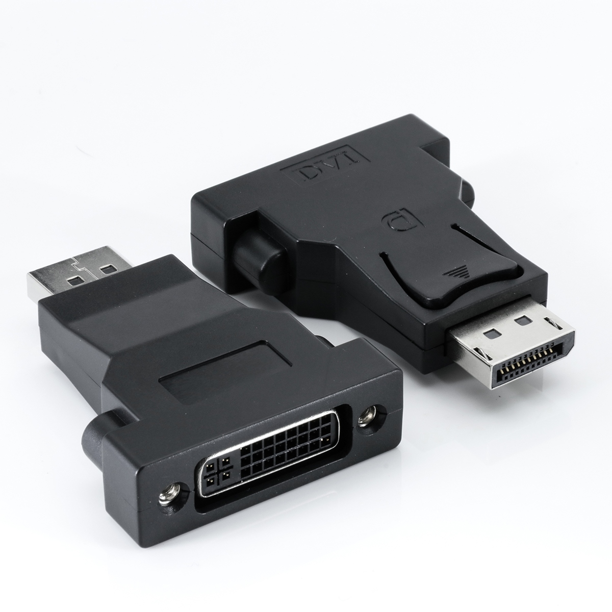 DP displayport male to DVI female adapter, ABS