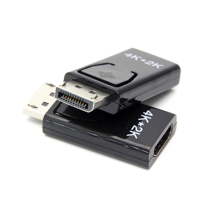 DP displayport male to HDMI female adapter, support 4k