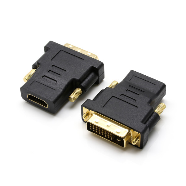 DVI 24+1 male to HDMI female adapter