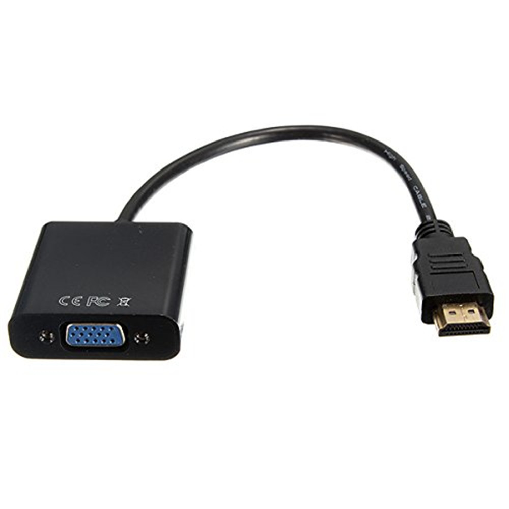 HDMI male to VGA female adapter, PC adapter