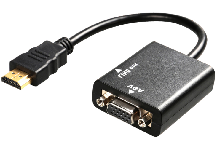 HDMI male to VGA female adapter
