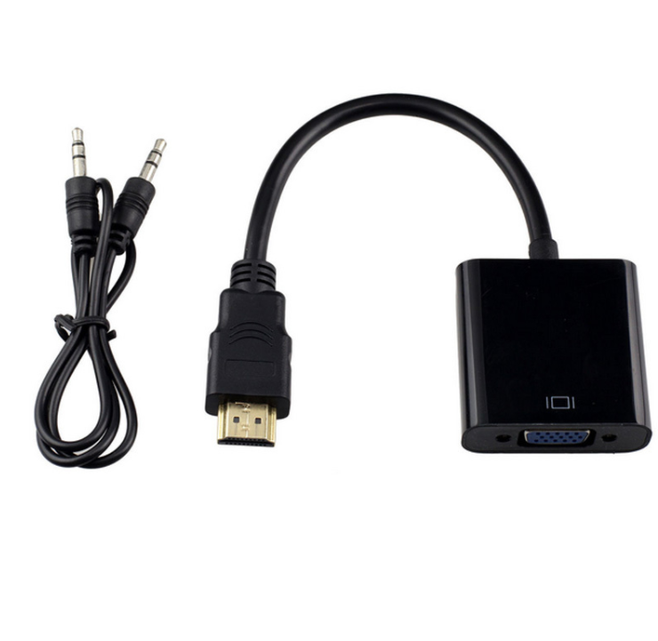 HDMI to VGA adapter with audio