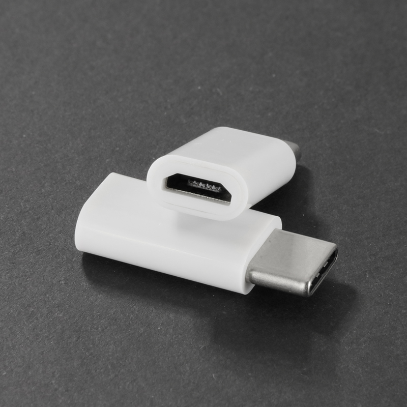 ABS type c male to type c female adapter