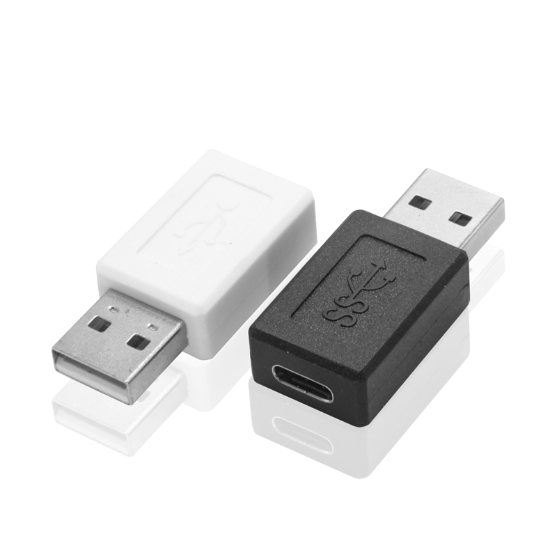 Type c female to USB2.0 adapter, PVC