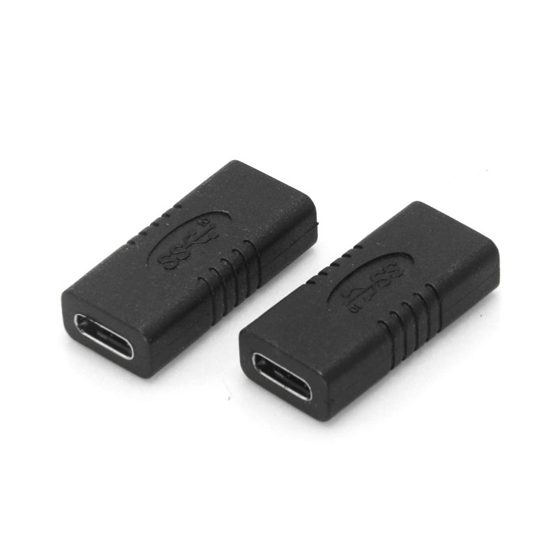Type c female to female adapter, PVC