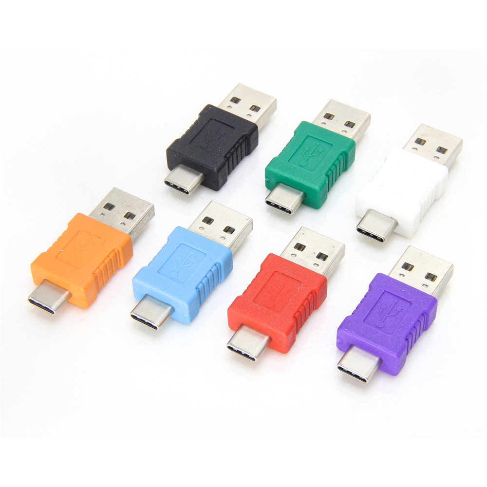 Type c male to USB2.0 male adapter, PVC