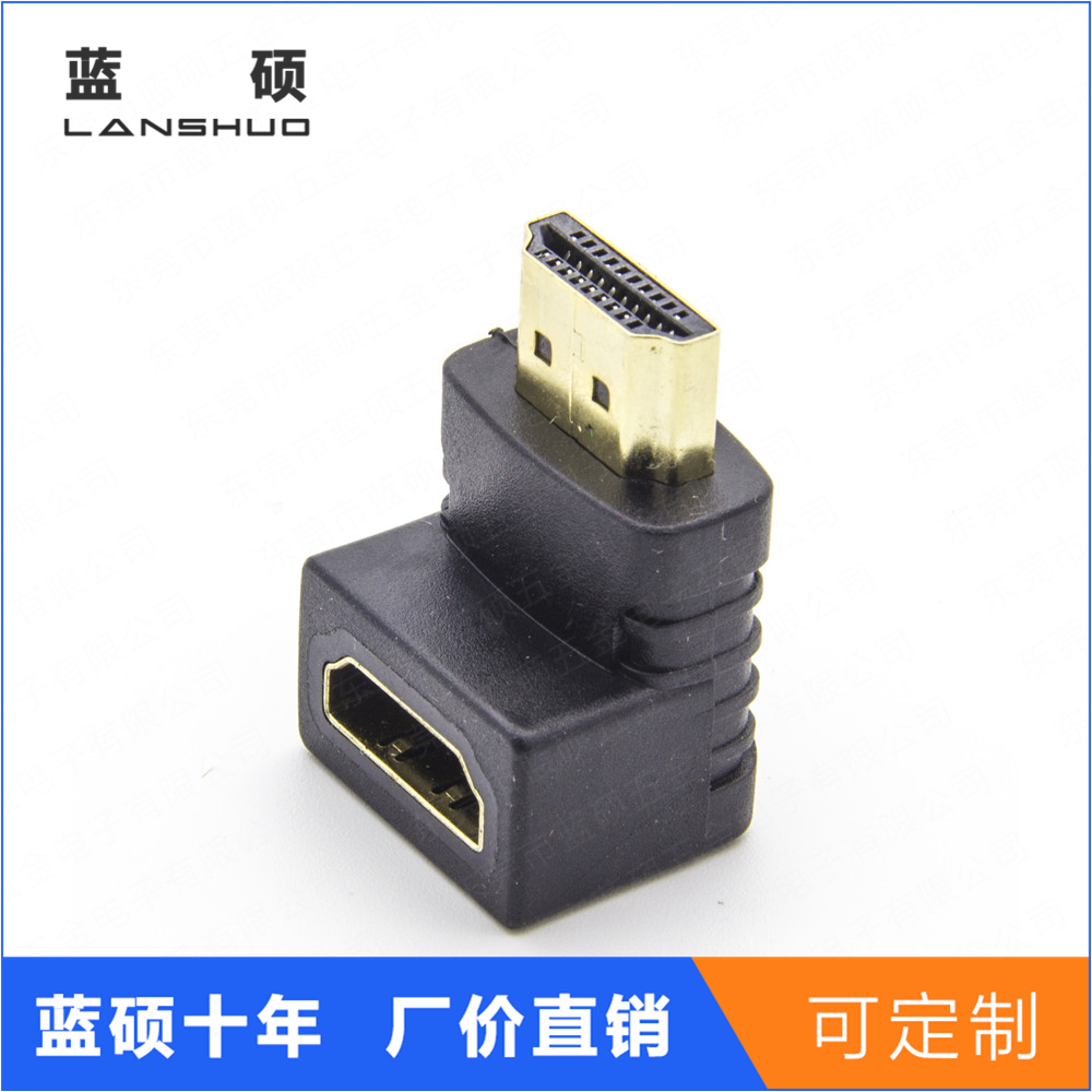 HDMI AF/AM adappter, pattern, left or right angle