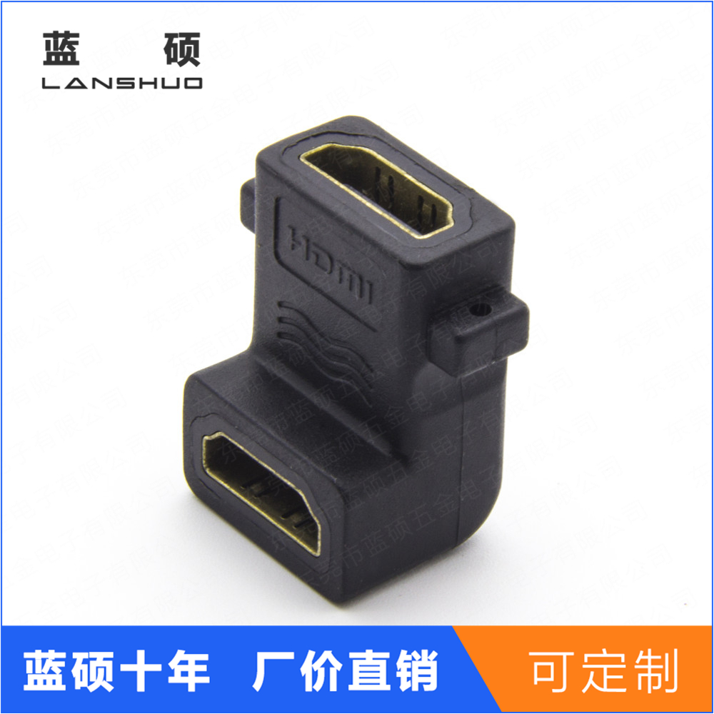 HDMI AF/AF adappter, with ear