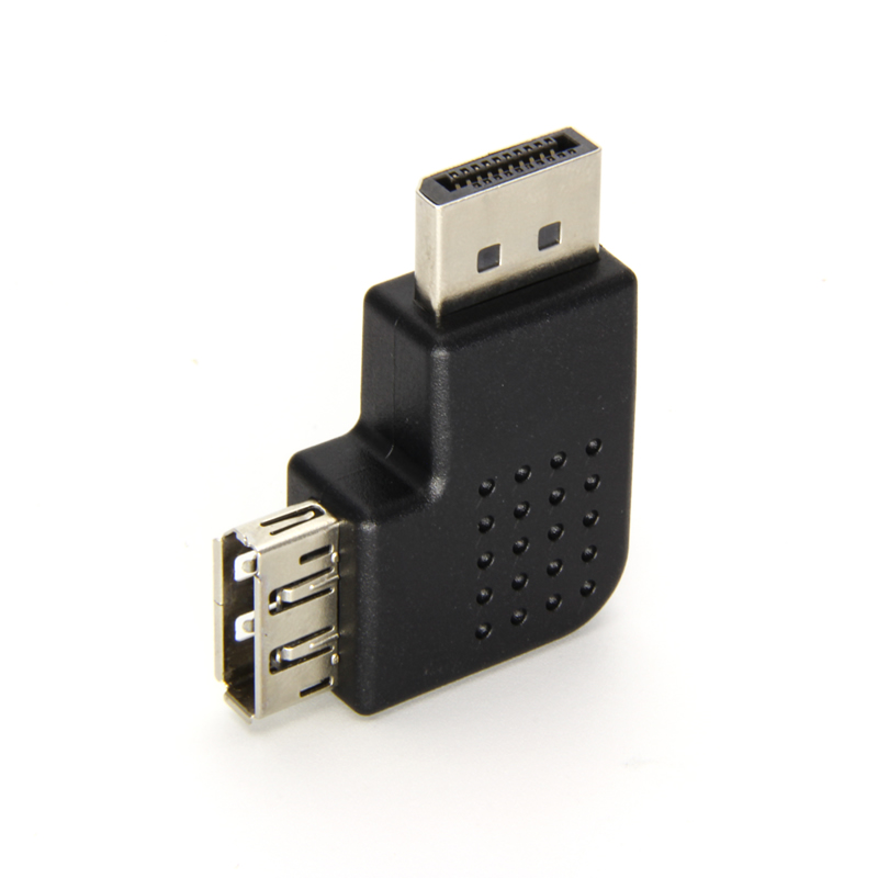 DP displayport male to DP female adapter, horizontal