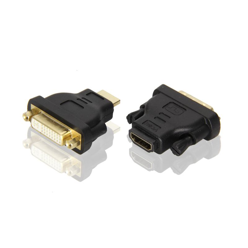 DVI 24+5 female to HDMI female adapter