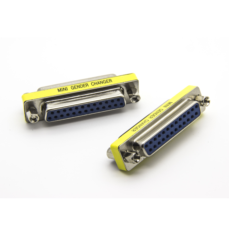 DB 25P female to female connector