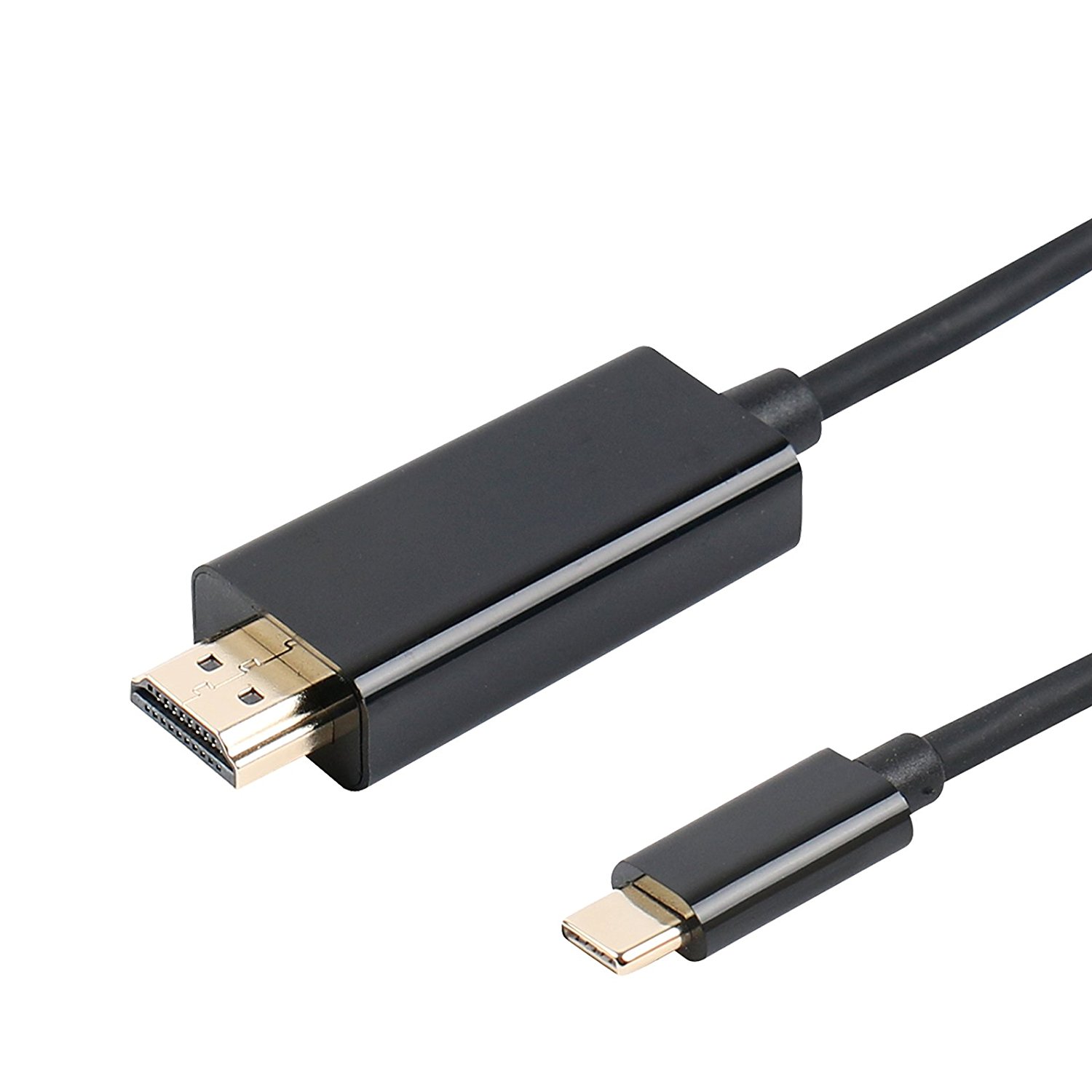 Type c male to HDMI male cable, 1.8m, ABS