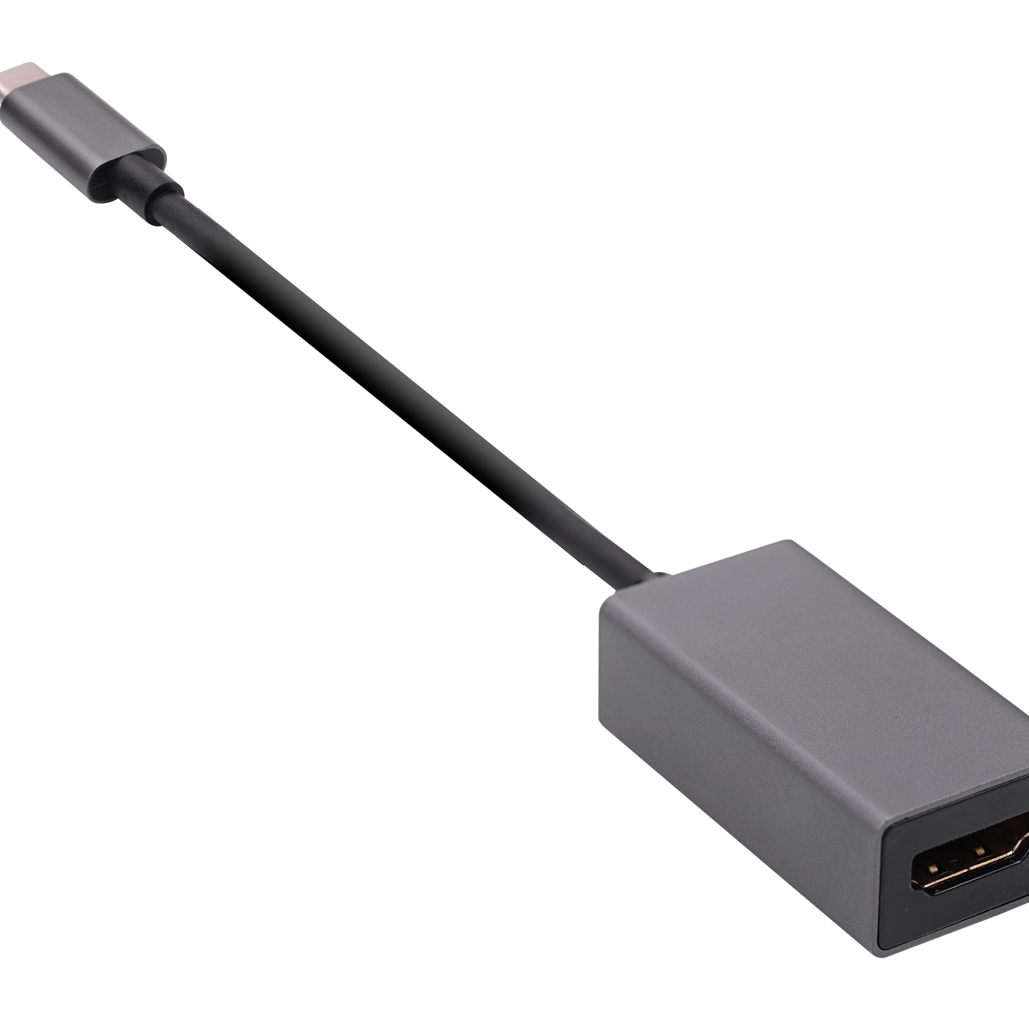Type c male to HDMI female cable, Aluminum Square