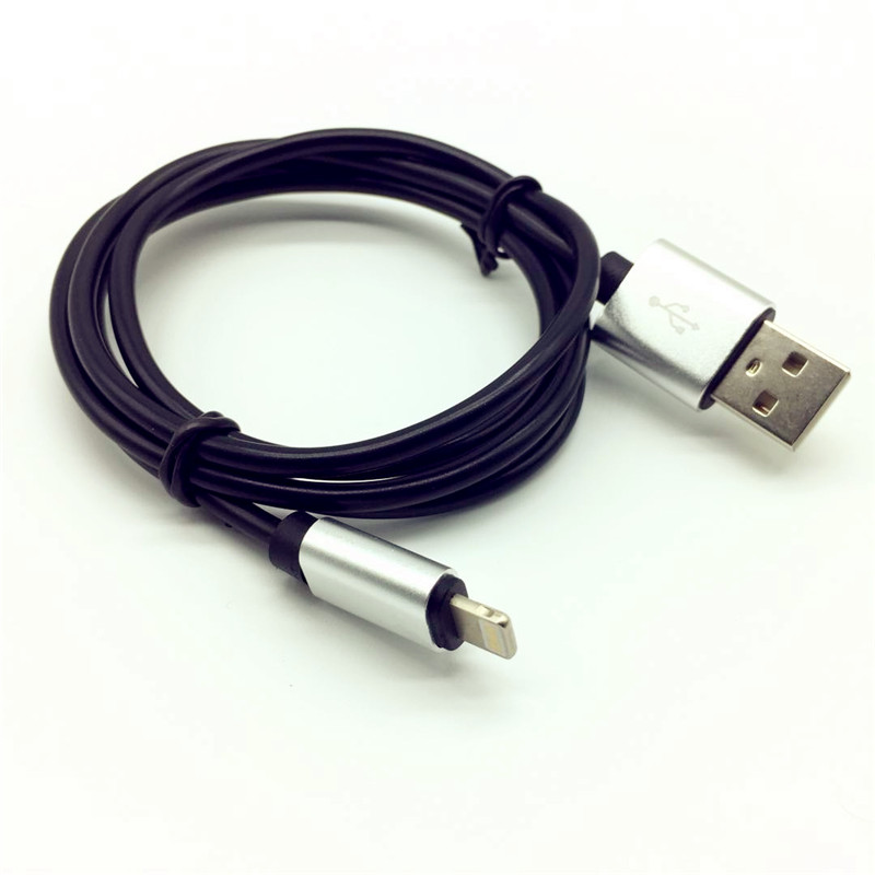 Lightning data cable, PVC，aluminum alloy shell