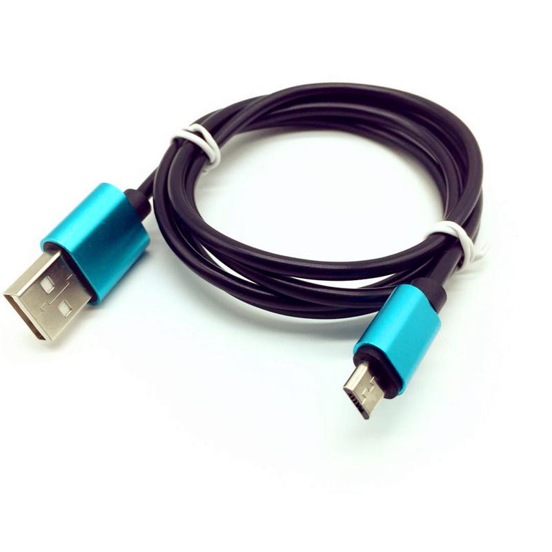 micro usb data charging cable, PVC