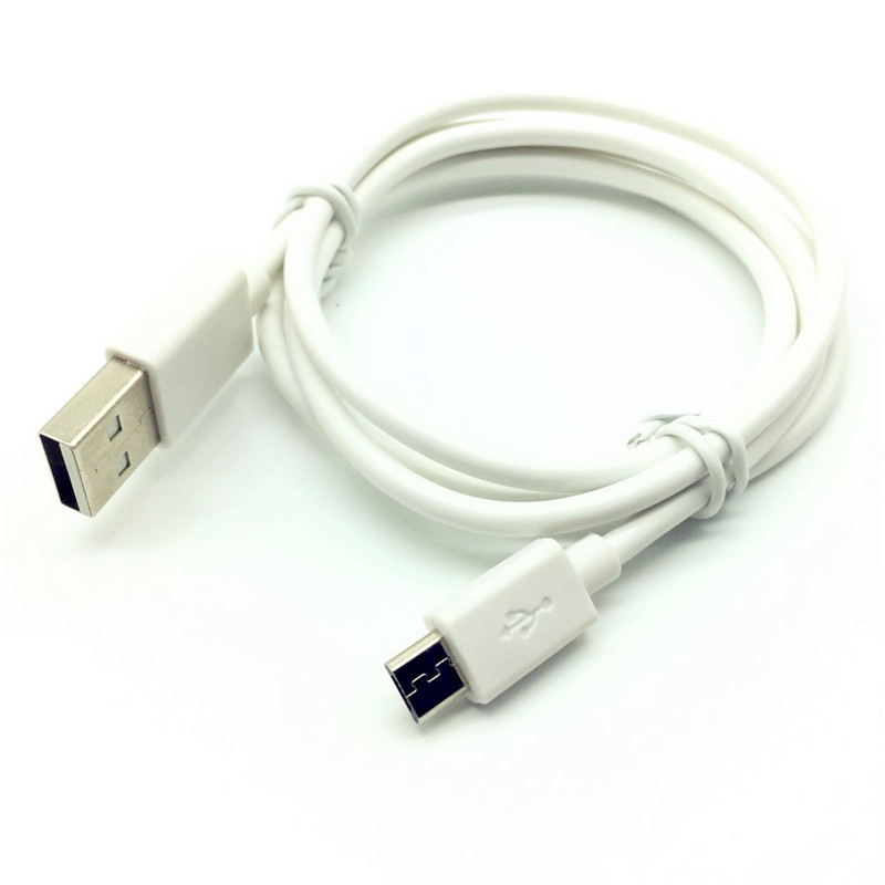 micro usb data charging cable, PVC, WHITE