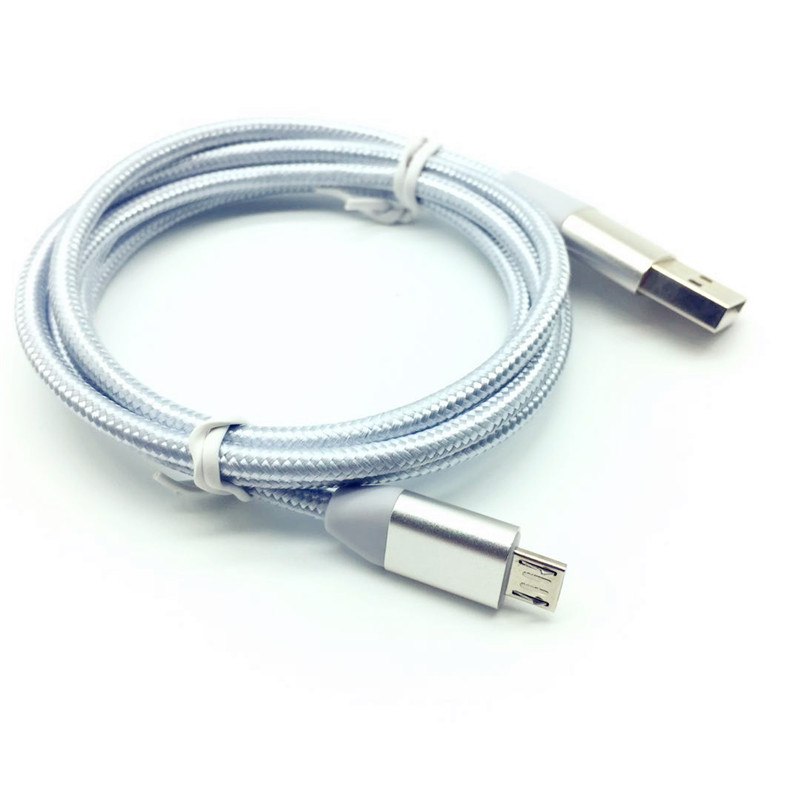 Preminum high quality nylon braid micro usb cable