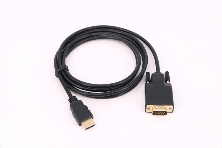 HDMI TO VGA CABLE, L=1.8M
